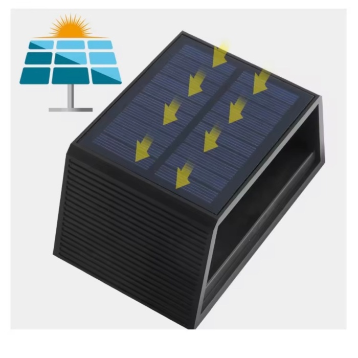 ® Yeni Ürün Güneş Enerjili Çift Yönlü Duvar LambasıBahçe ve Dış Mekan Aydınlatması